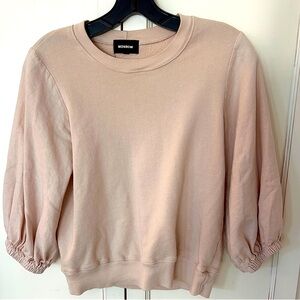 Monrow puff sleeve Sweatshirt